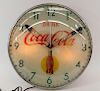Pam Clock Co Coca-Cola Advertising Clock