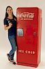 Antique Cavalier Coca-Cola Vending Machine
