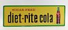 Sugar free Diet Rite Cola Advertising Sign