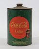 Vintage 1950's Coca-Cola 1 Gallon Tin Syrup Can