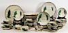 50 Fancrest Ware Pine Pottery Dinner Service for 8