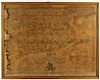 1836 A.F Wilcox New England Tri-State Engraved Map