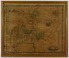 1849 Cushing & Walling City of Providence Map