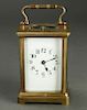 Duverdrey & Bloquel French Brass Carriage Clock
