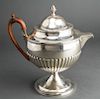 English Georgian Silver Coffee Pot Circa 1800
