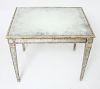 Hollywood Regency Mirrored Low / Side Table