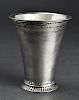 Swedish Silver Beaker / Cup, 18th C.