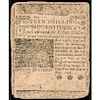 Colonial Currency, BENJAMIN FRANKLIN Printed DE. May 1,1758 15s PCGS F-15