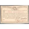 Colonial Currency, New York January 6, 1776 2s NEW YORK WATER WORKS GEM UNC.
