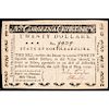 Colonial Currency, NC. May 15, 1779 $20 Peace on Honourable Terms Motto, Ch. EF