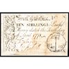 Colonial Currency, CHARLES PINCKNEY, JR. Signed South Carolina. April 10, 1778