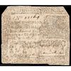 Colonial Currency Virginia June 8, 1757 Signed PEYTON RANDOLPH 5 Shillings Note