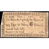 Rare 1814 Haxby Not Listed 6 Cents Scrip Note - I promise to Pay at my Office