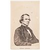 Presidents Andrew Johnson and Andrew Jackson TWO Carte de Visite Photographs