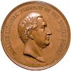 1850 Millard Fillmore Indian Peace Medal 76mm Julian IP-30 Bronze