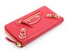 Balenciaga Wallet Clutch in 'Rouge Grenade' Leather, 2016