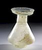 Roman Glass Sprinkler Jar - Pearlescence