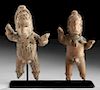 Lot of 2 Tlatilco Pottery Standing Shamans
