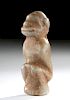 Rare Taino Stone Monkey Amulet