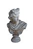 Large Antique Roman Bust Of Apollo