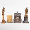 Group of Four Continental Religious Objects