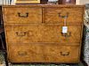 Pair of Vintage John Widdicomb Campaign Style Chests