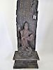 Palace Sized Early Chinese Wood Carving of Guanyin
