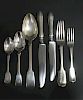 Victorian Silver Flatware - Various Dates & Makers