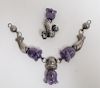 William Spratling Sterling and Amethyst Jewelry