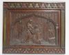 French Gothic Revival Style Carved Panel