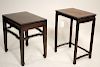2 Asian Ming Style Occasional Tables