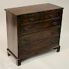 Federal Style Mahogany Lift Top Bachelors Chest