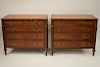 Pair of Baker Directoire-Style Chests, 20th c.