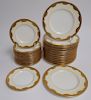 Minton Porcelain Gold Rimmed Plates