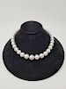 South Sea White Pearl Necklace 11-14mm