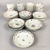 Thirty-eight Chinese Export Porcelain Teacups and Saucers.  Estimate $200-300