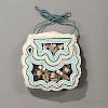 Seneca Beaded and Moose Hair-embroidered Cloth Pouch