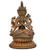 Tibetan Buddhist Deity Chenrezig Figure