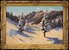 Kauffman, Signed Winter Landscape Painting