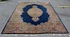 Antique and Finely Hand Woven Palace Size Kirman.