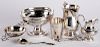 Continental and unmarked silver tablewares