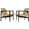 Edward Wormley Open Frame Lounge Chairs for Dunbar