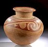 Large and Fine Panamanian Cocle Jar