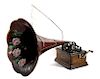 Edison Fireside Combination Phonograph & Cylinders