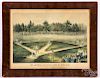 Currier & Ives baseball lithograph