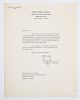 Lyndon Johnson signed typed letter
