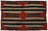 19th C. Navajo 3rd Phase 9-spot Chief's Blanket