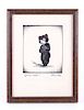Olive Fell "Guess Who" Little Bear Cub Etching