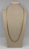 JEWELRY. Men's 14kt Gold Mariners Link Chain
