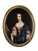 "Portrait of A Refined Lady", Continental, 19th C.